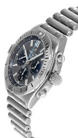 BREITLING Chronomat B01 AUTO 42MM SS Grey Dial Men's Watch EB0134101M1E1 