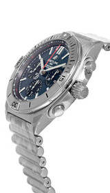 Breitling watches BREITLING Chronomat B01 SS 42MM Blue Dial Men's Watch AB0134101C1A1 