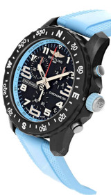 BREITLING Endurance Pro Chronometer Quartz 44MM Blue Rubber Men's Watch X82310281B1S2