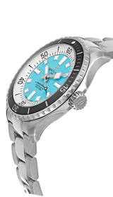 BREITLING Superocean Automatic 44MM Turquoise Dial Men's Watch A17376211L2A1
