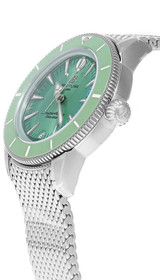 Breitling watches BREITLING SuperOcean Heritage Automatic 36MM Green Dial SS Men's Watch A10390361L1A1 