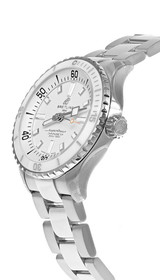 BREITLING Superocean SS Automatic 36MM White Dial Women's Watch A17377211A1A1