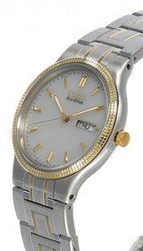 Citizen Watches CITIZEN Eco Drive Silver Dial 2-Tone Bracelet Men's Watch BM8194-50P