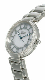 CITIZEN Eco Drive 34 mm White Dial SS Women's Watch EM0100-55A