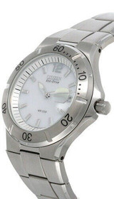 Citizen Watches CITIZEN Eco Drive White Dial Stainless Steel Men's Watch BM0550-51A