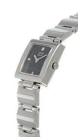 Citizen Watches New Citizen Black Dial SS Women's Watch EK4640-59E