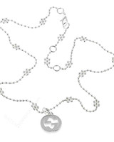 Gucci Jewelry GUCCI Interlocking G Sterling Silver Necklace YBB47922100100U 