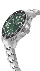GUCCI Dive Automatic Stainless Steel 40MM Green Dial Men's Watch YA136363