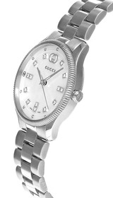 GUCCI G-Timeless 29MM SS White MOP Dial Women's Watch YA1265064 