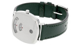 GUCCI Grip 35MM Stainless Steel Green Leather Womens Watch YA157406