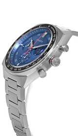 GUCCI Interlocking G Quartz Stainless Steel 41MM Blue Dial Men's Watch YA142317