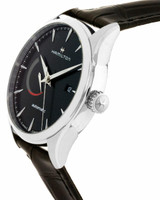 HAMILTON Jazzmaster Automatic Black Leather Men's Watch H32635731