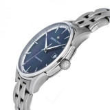 HAMILTON Jazzmaster Blue Dial S-Steel Swiss Quartz Mens Watch H32451141