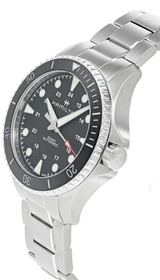 Hamilton watches HAMILTON Khaki Navy Scuba 43MM AUTO SS BLK Dial Mens Watch H82515130