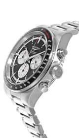 Longines watches LONGINES Conquest Chronograph SS 42MM Black Dial Men's Watch L3.835.4.52.6 