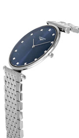 LONGINES La Grande Classique 12 Diamond 36MM Blue Dial Unisex Watch L4755497C / L47554976 / L4.755.4.97.6 