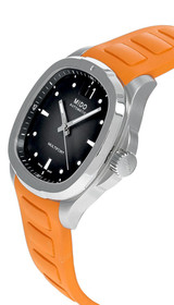 MIDO Multifort TV Big Date 40MM Orange Rubber Men's Watch M049.526.17.081.00 / M0495261708100