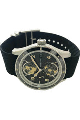 Montblanc watches MONTBLANC 1858 Geosphere 42MM Black Dial Black LTHR Mens Watch 117837