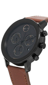 Movado watches MOVADO BOLD Evolution 42MM CHRONO Cognac LTHR Mens Watch 3600758