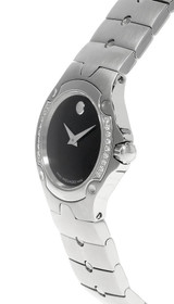 Movado watches MOVADO Sport Edition Stainless Steel BLK Dial Womens Watch 84-G4-1851
