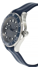 Omega watches OMEGA Seamaster 42MM Gray Dial Rubber Mens Watch 210.32.42.20.06.001