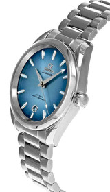 Omega watches OMEGA Seamaster Aqua Terra 38MM SS Summer Blue Dial Men's Watch 220.10.38.20.03.004 