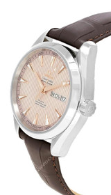 Omega watches OMEGA Seamaster Aqua Terra 43MM Brown Leather Men's Watch 231.13.43.22.02.003 / 23113432202003 