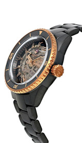 RADO Captain Cook 43MM Black High-Tech Ceramic Skeleton Men's Watch R32192152 