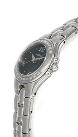 Seiko watches Seiko 21MM Black Dial S-Steel Bracelet Women's Watch SXGN15