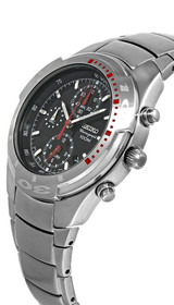 Seiko watches SEIKO Alarm Chronograph Tachymeter 42MM Men's Watch SNA165 