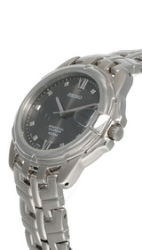 Seiko watches Seiko Perpetual Calendar Gray Dial S-Steel Men's Watch SLL189