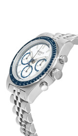 TISSOT PR516 Chronograph SS 41MM White Dial Men's Watch T149.462.11.011.00