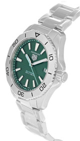 TAG Heuer Watches‎ TAG HEUER Aquaracer Professional 200 Solargraph SS 40MM Green Dial Men's Watch WBP1115.BA0000 