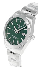 TISSOT Gentleman Powermatic 80 40MM Green Dial Men's Watch T127.407.11.091.01 / T1274071109101