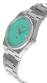 TISSOT PRX 35MM Quartz SS Light Green Dial Unisex Watch T137.210.11.091.00 / T1372101109100