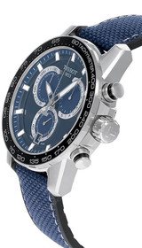 TISSOT Supersport CHRONO 45.5MM Blue Textile Men's Watch T125.617.17.051.03 / T1256171705103